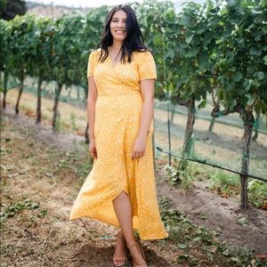 Universal Thread Maxi Wrap Dress